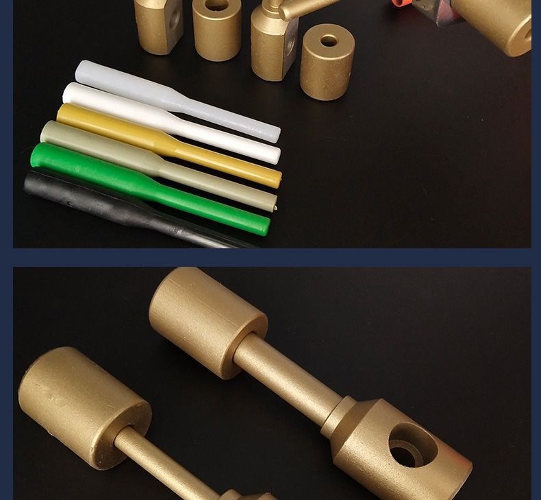 ppr水管管道修补工具 pe补漏神器补孔热熔器熔接模头pert维修胶