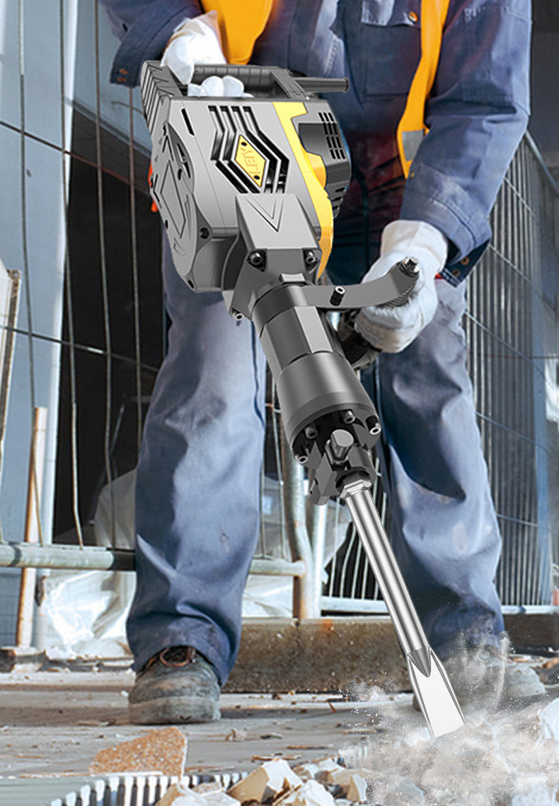 大型钻头115大功率电镐65镐头95尖凿扁凿冲击混凝土凿子重型镐尖