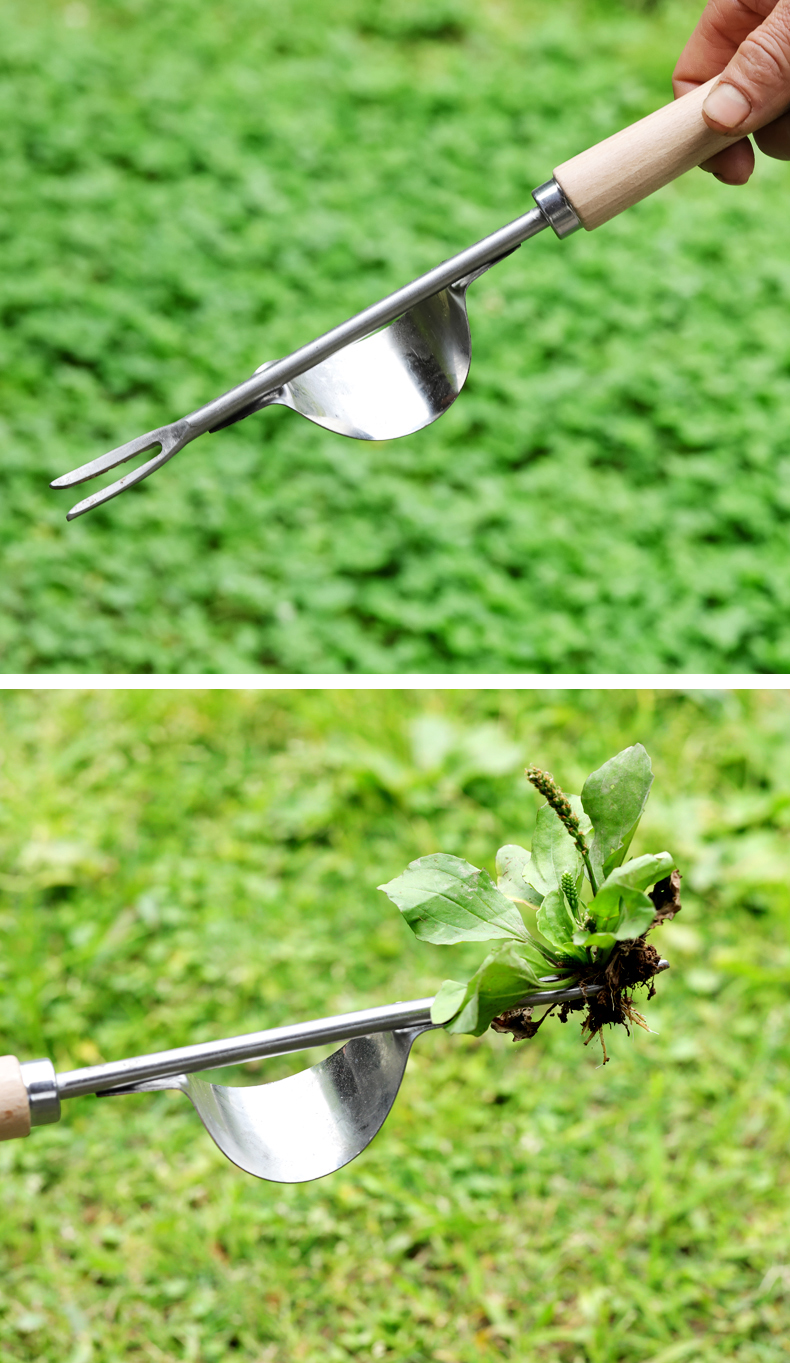 拔草神器连根园艺锄草工具家用小铲子挖野菜手动除草起苗器起草器