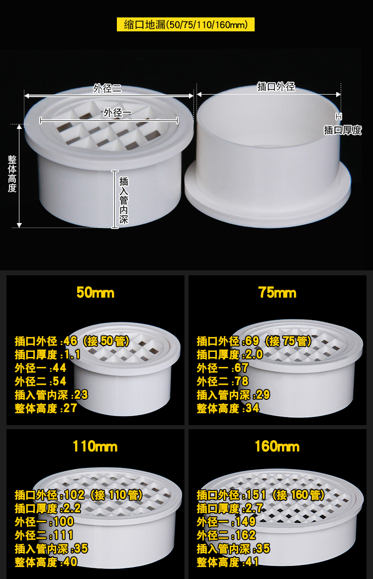 pvc清扫口安装图集图片