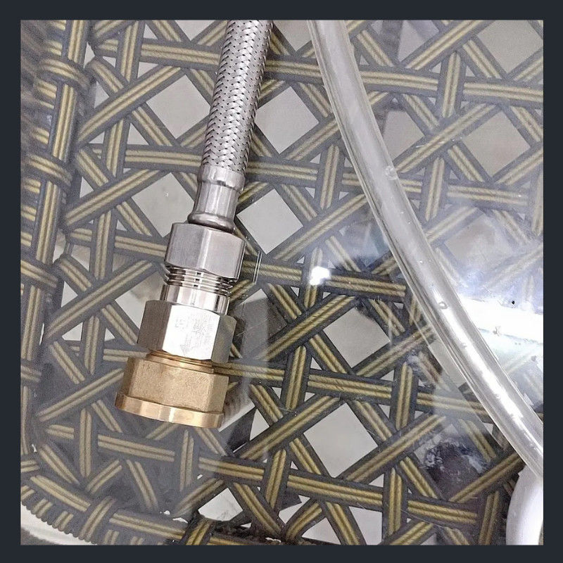 304不锈钢单向止回阀厕所马桶下水道防反水热水器止逆阀阀门配件