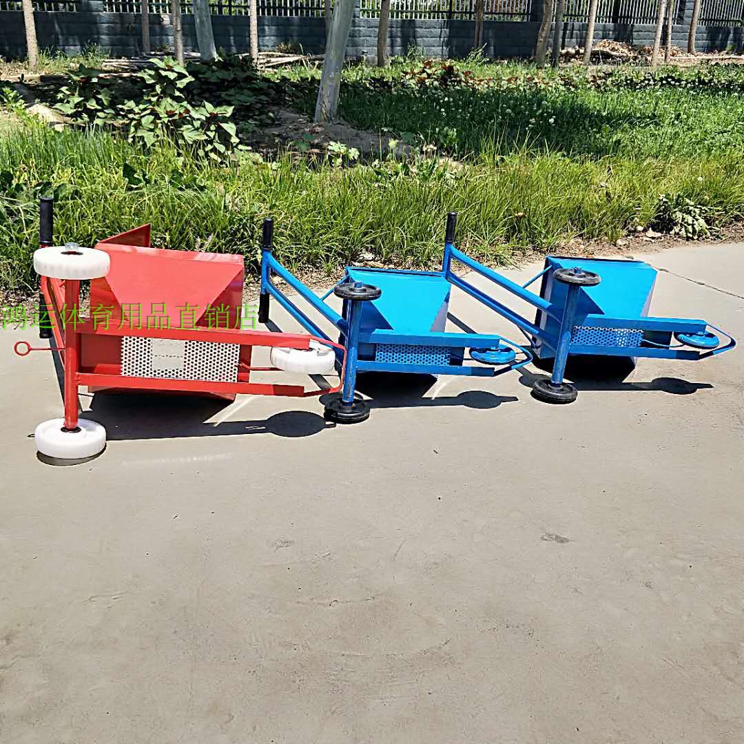 工地施工撒灰器石灰白灰划线车道路警示线学校操场田径场地画线车