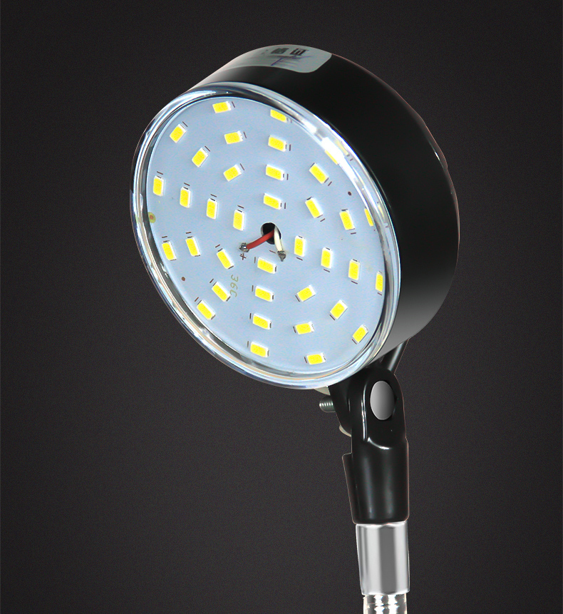 led机床工作灯220v强磁座台灯数控车床灯24v铣冲床钻床机械照明灯