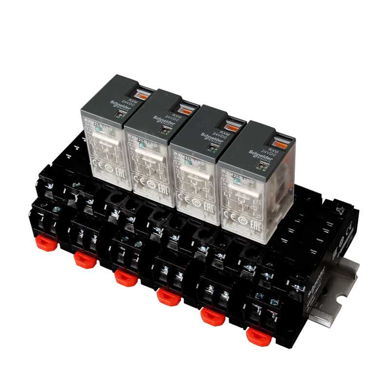 小型中间继电器rxm2lb2bd 4lb2p7 2ab2bd 4ab2p7 dc 24v ac 230v