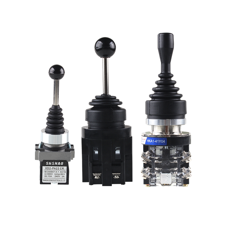 十字开关HKA141Z04四向复位摇杆开关201402四向锁位主令开关包邮