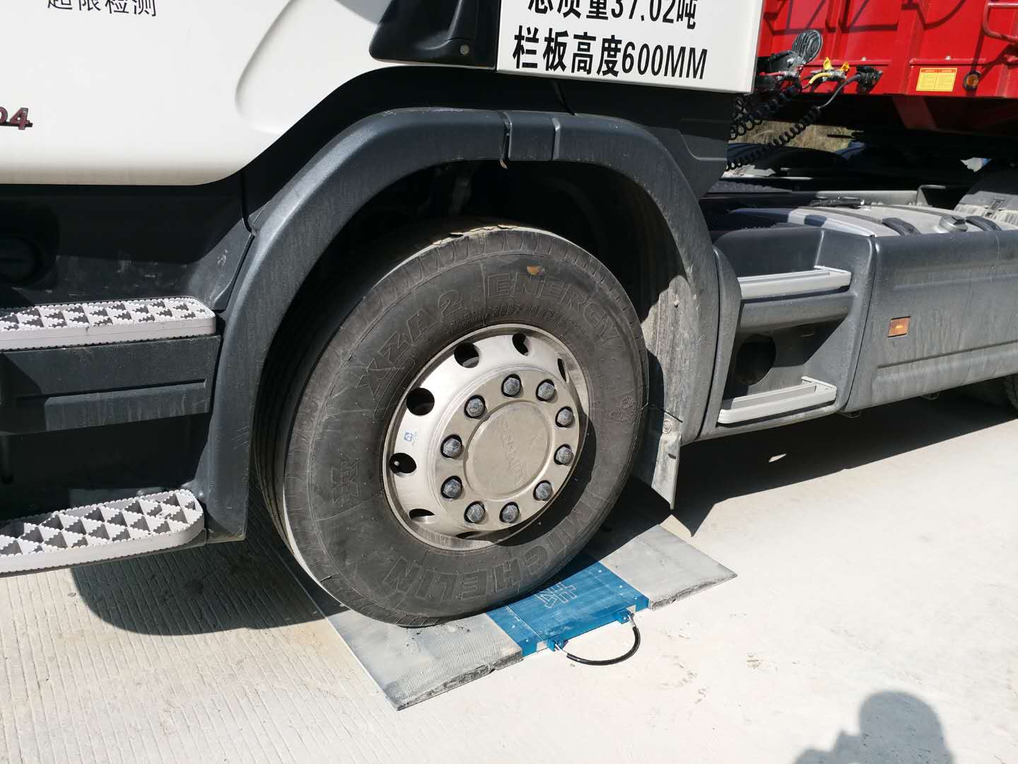 便携式车辆超载检测地磅 超载检测秤 便携式汽车超重检测称 超限检测移动式汽车衡