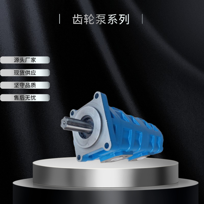 中联25T吊车四联泵1010000135齿轮泵JHP液压油泵