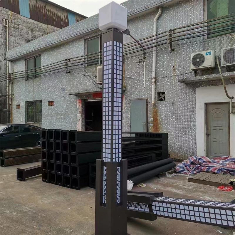 Xinyonghong Garden Villa Landscape Light Stainless Steel LED Square Landscape Courtyard Lamp Post