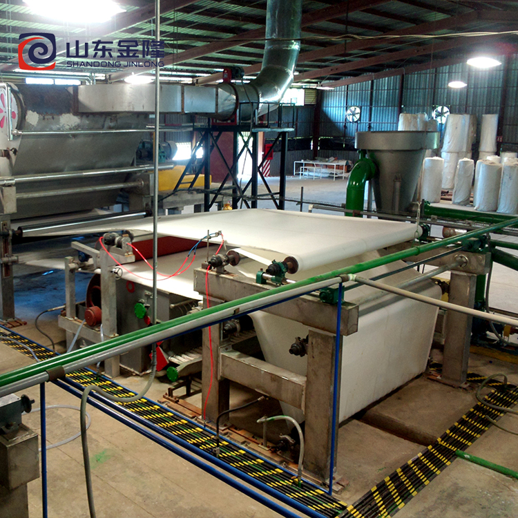 Large axis paper making equipment, original paper making machinery, toilet paper machine production line Jinlong Machinery