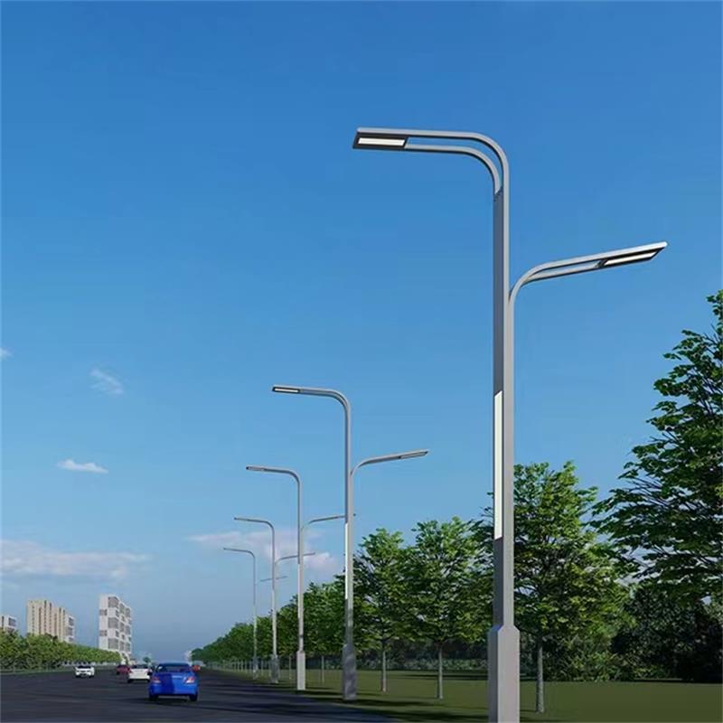 New Type of Road Lamp for Outdoor Municipal Engineering of Xinyonghong Expressway Double Lamp Head Municipal Electric LED Street Lamp