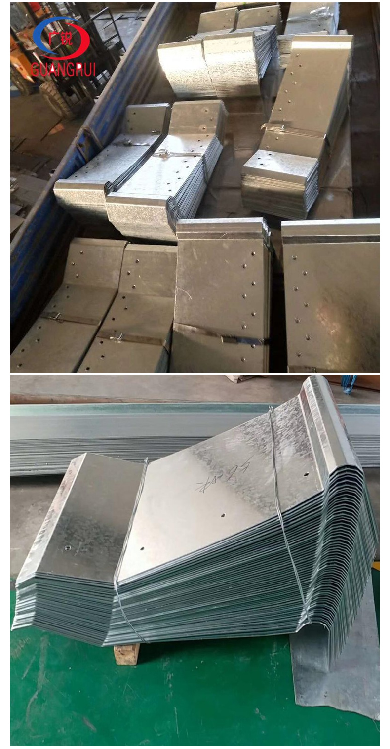 Customized 80 type anti-collision stainless steel baffle for Expansion joint of bridge and highway