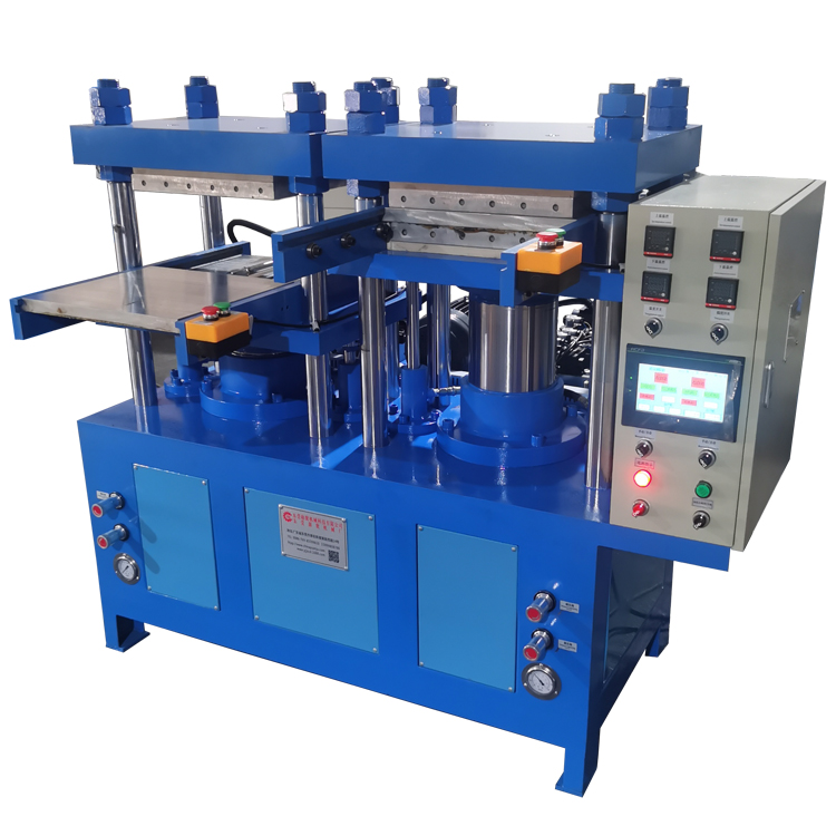 The manufacturer supplies a fully automatic hydraulic silicone seal machine, a solid-state silicone trademark vulcanization machine