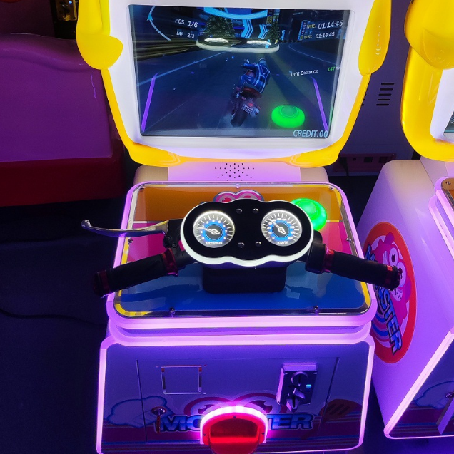 National Music Simulated Racing Shooting Parent-child Battle Amusement Machine Supermarket Launches Children's Music Running Game Machine