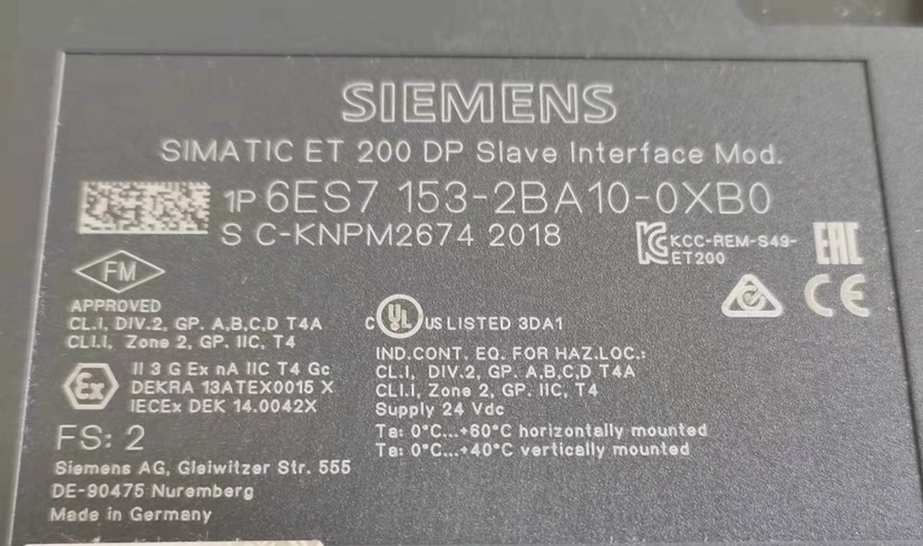 高价回收西门子接口模块6ES7 153-1AA032BA022BA100XB0
