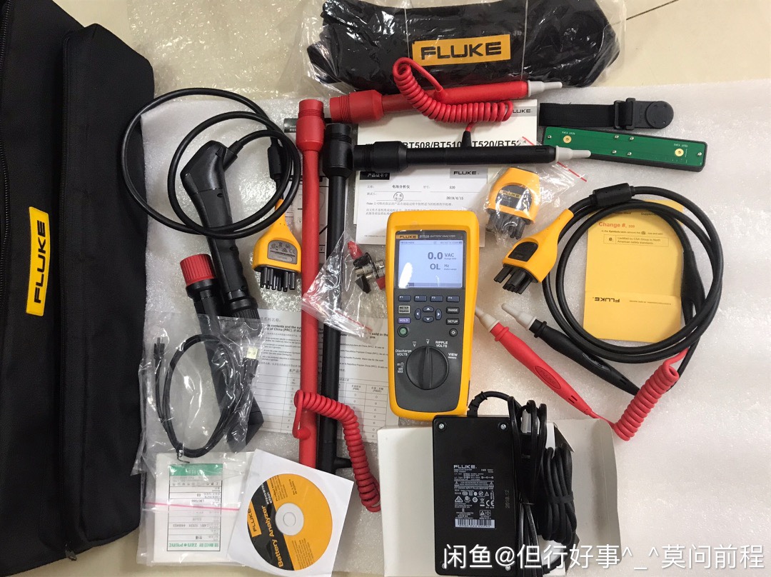 现货出售Fluke福禄克BT520蓄电池内阻分析测试仪 19年的产品