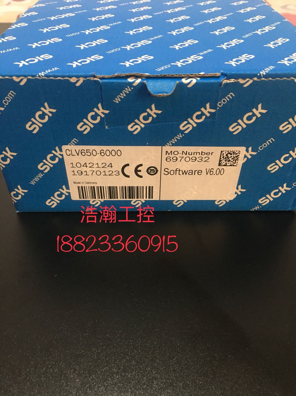 德国西克SICK固定式条码扫描器1042124 CLV650-6000原装正品