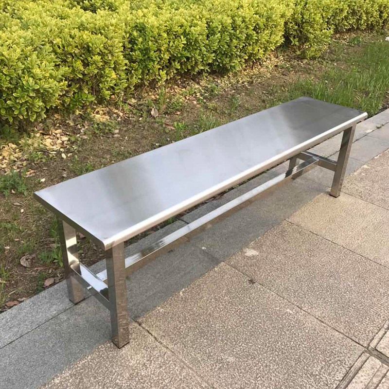球馆长凳子更衣室长条凳医院无尘车间不锈钢长条凳子户外换鞋凳
