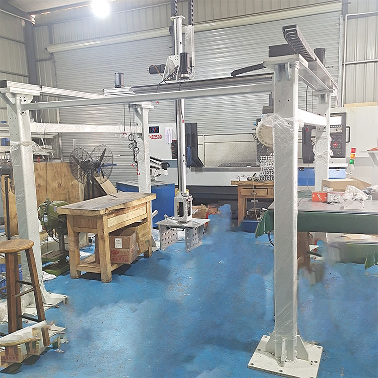 TCKO CNC Lathe Gantry Truss Robot Production Self service Handling and Stacking Robot