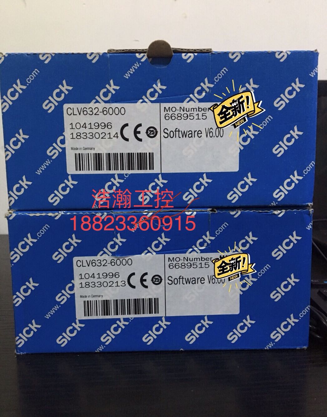 德国SICK西克条码扫描器 1041996 CLV632-6000全新原装