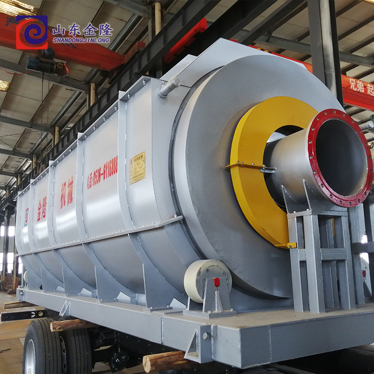 Cylindrical screening equipment for domestic kitchen waste rough screening, stainless steel sewage treatment, cylindrical screening machine, Jinlong