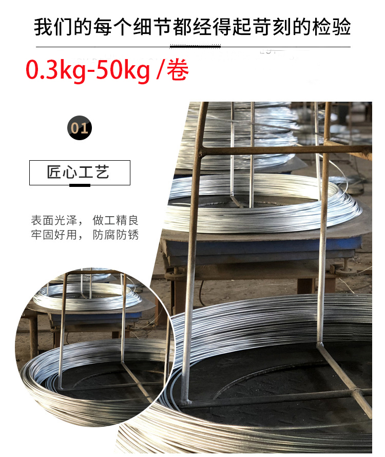 BWG21 galvanized iron wire for building binding, iron binding wire for building cutting and binding wire \