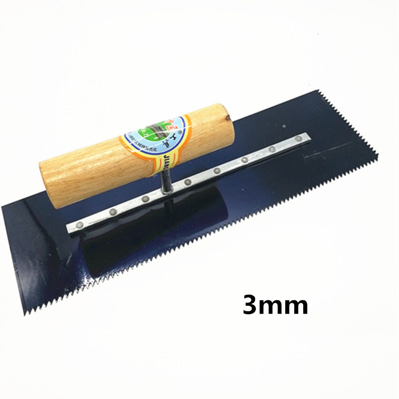 地坪漆锯齿镘刀1mm2mm3mm5mm 方齿刮刀 抹胶抹子刮腻子 锯齿镘刀 - 百度爱采购