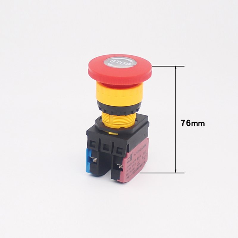 一佳紧急停止开关LA38M/LA36M-11ZS大蘑菇头电源断电STOP按钮22mm - 百度爱采购