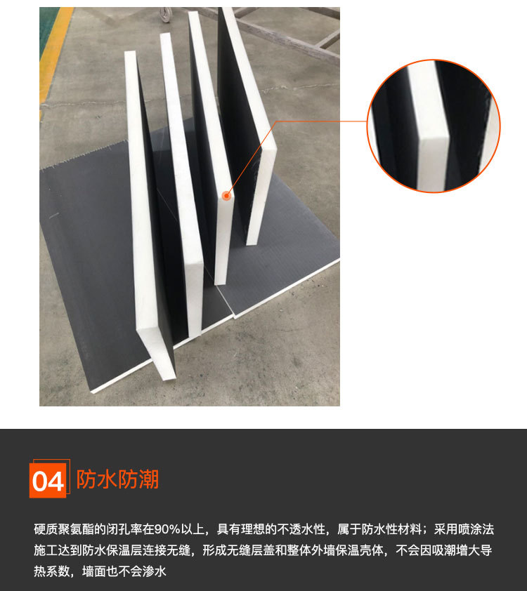 Polyurethane board, graphite composite board, Baimei exterior wall polyurethane insulation board manufacturer