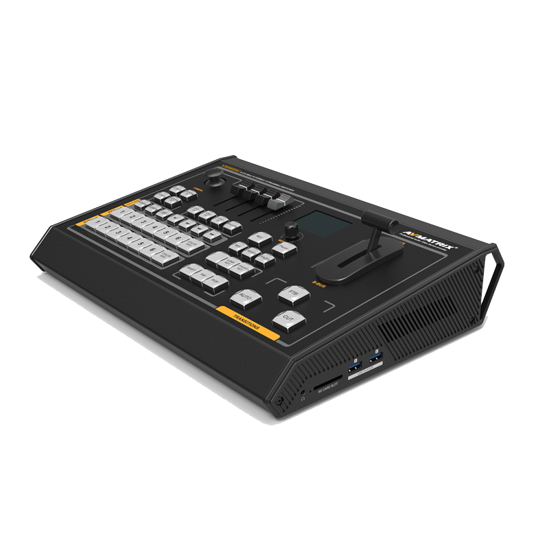 迈拓斯AVMATRIX6通道SDI/HDMI直播切换台VS0605U录制