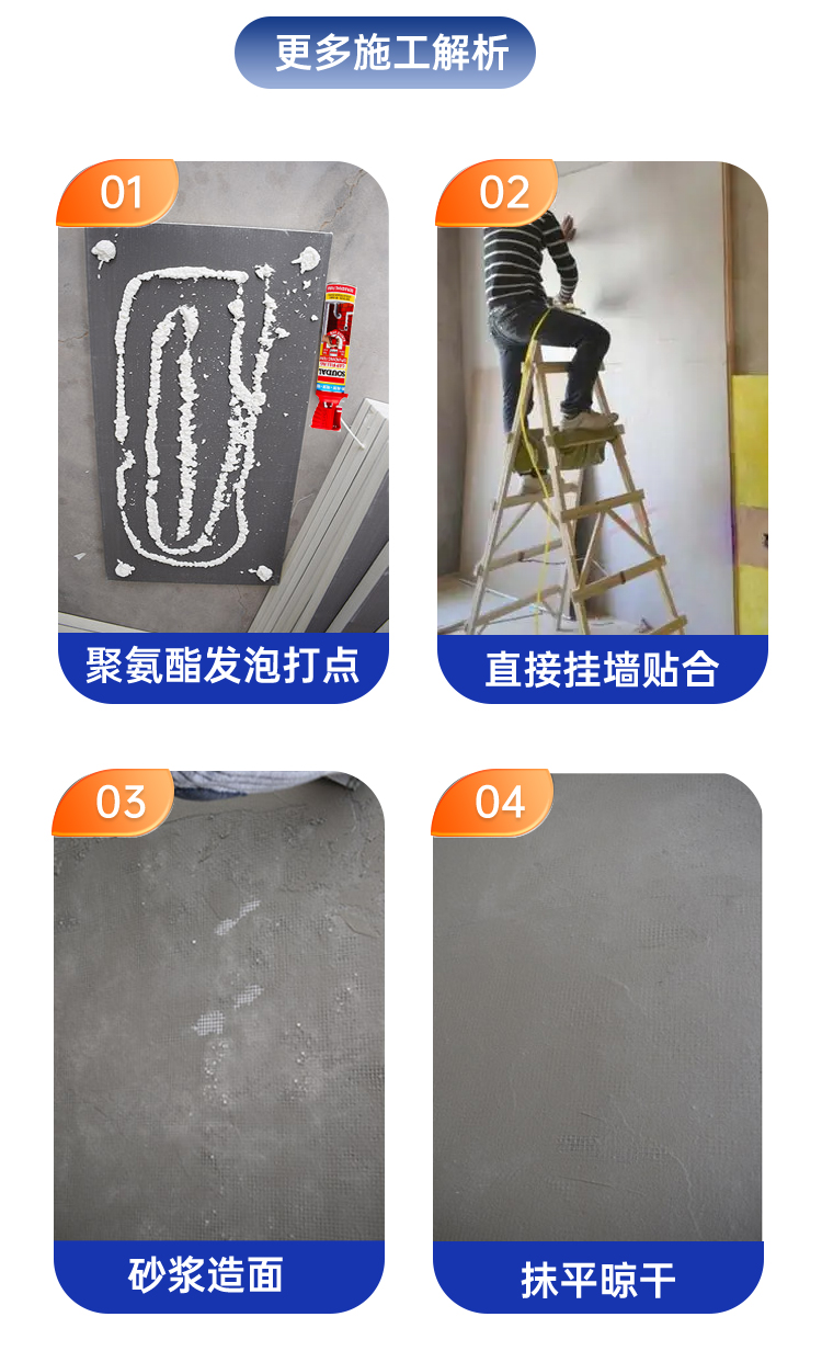 Polyurethane foam insulation board, flame retardant graphite polyurethane board, Baimei exterior wall composite board manufacturer