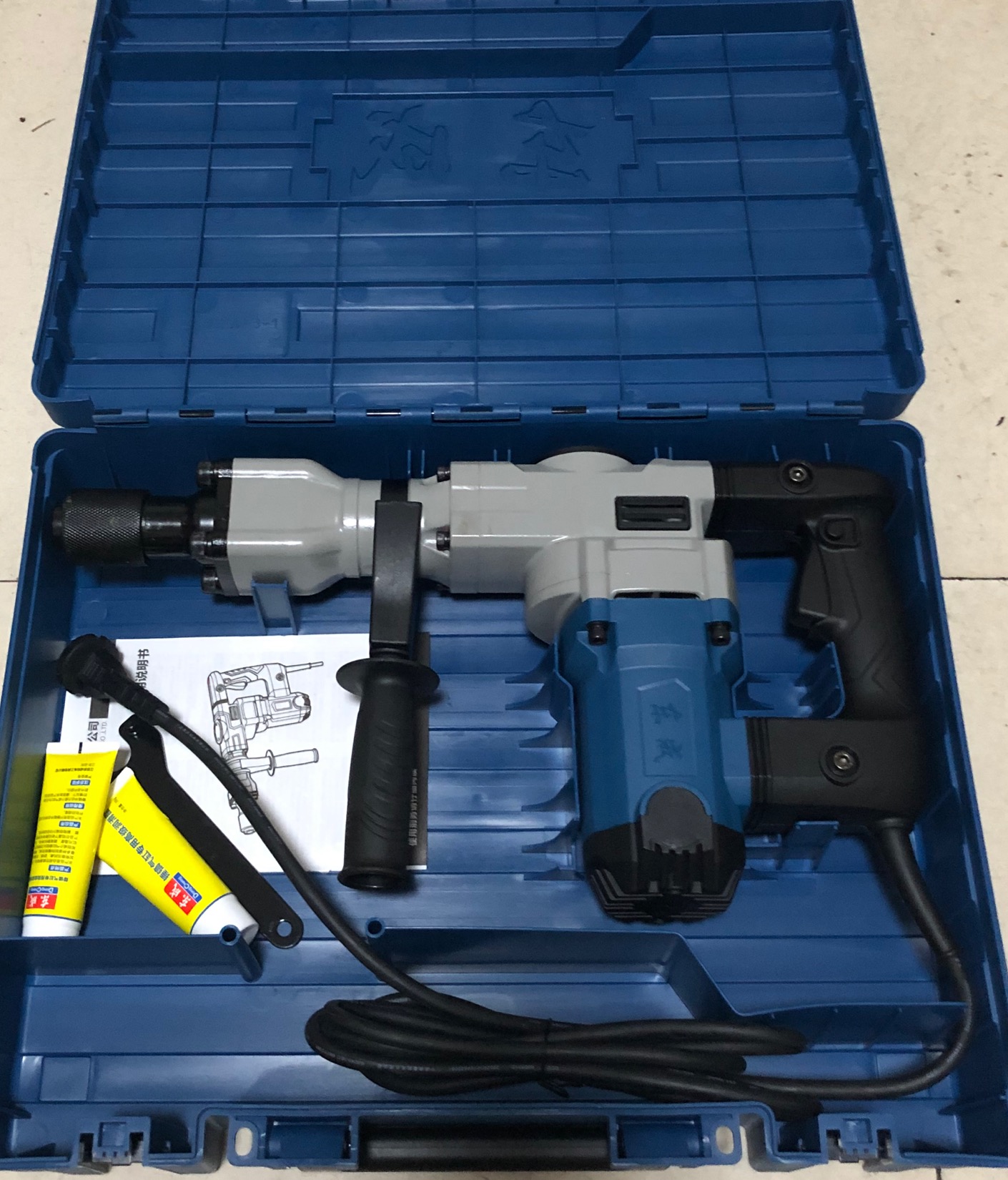 东成1400W单用电镐Z1GFF066S大功率水电安装混凝土开槽锤镐工具