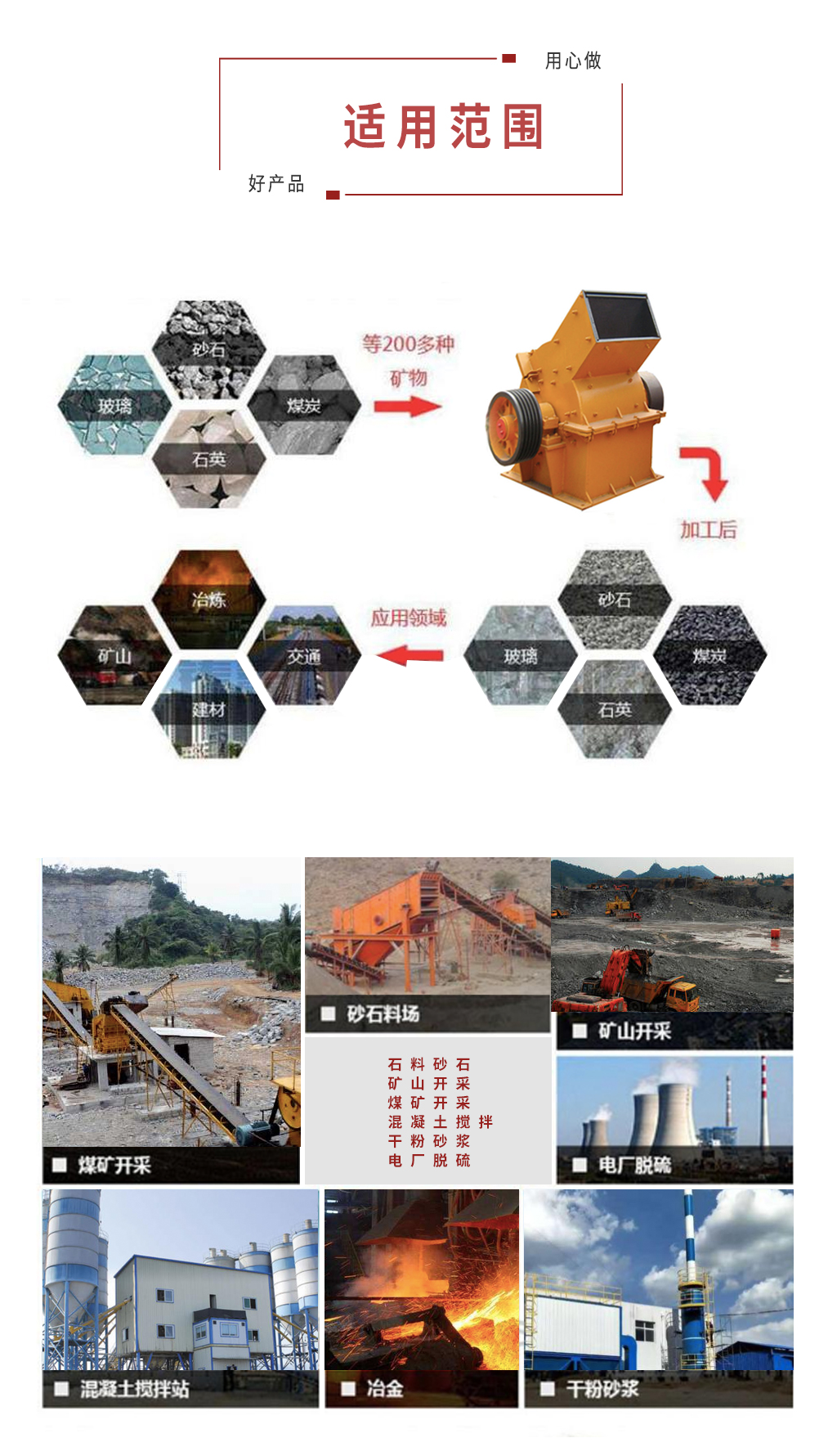 Bimetal Hammer Crusher Accessories Hammer Break Vulnerable Parts High Manganese Steel Castings