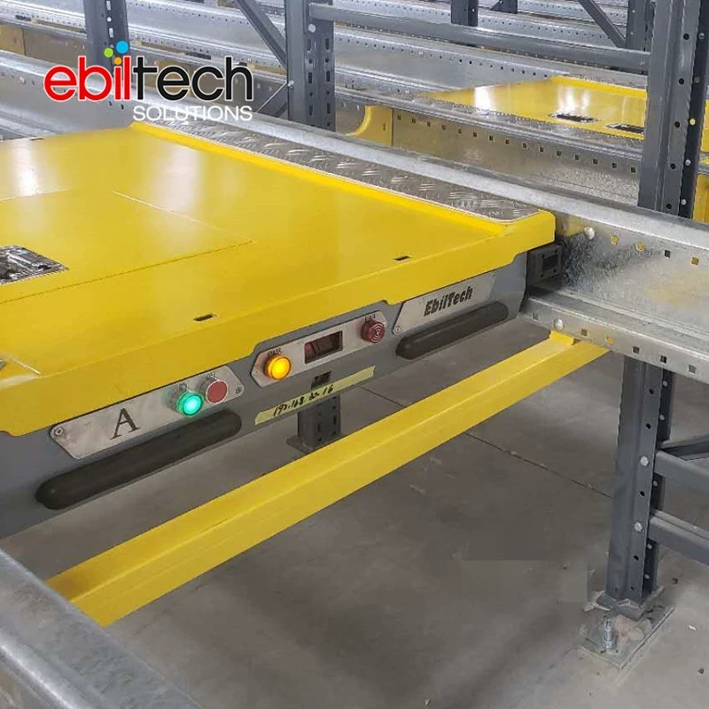 Shuttle vehicle intelligent shuttle type shelf storage equipment, three-dimensional warehouse, first in, first out, first in, last out