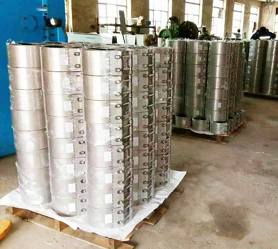 Hongfu Pipe Industry Stainless Steel Elongated Pipeline Repairer Pipeline Repair Stopper Haff Section