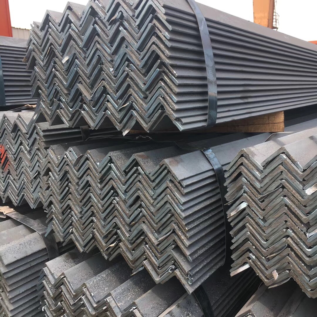 High quality hot-rolled material Q235B galvanized angle steel angle iron triangle steel for curtain wall steel structure external wall