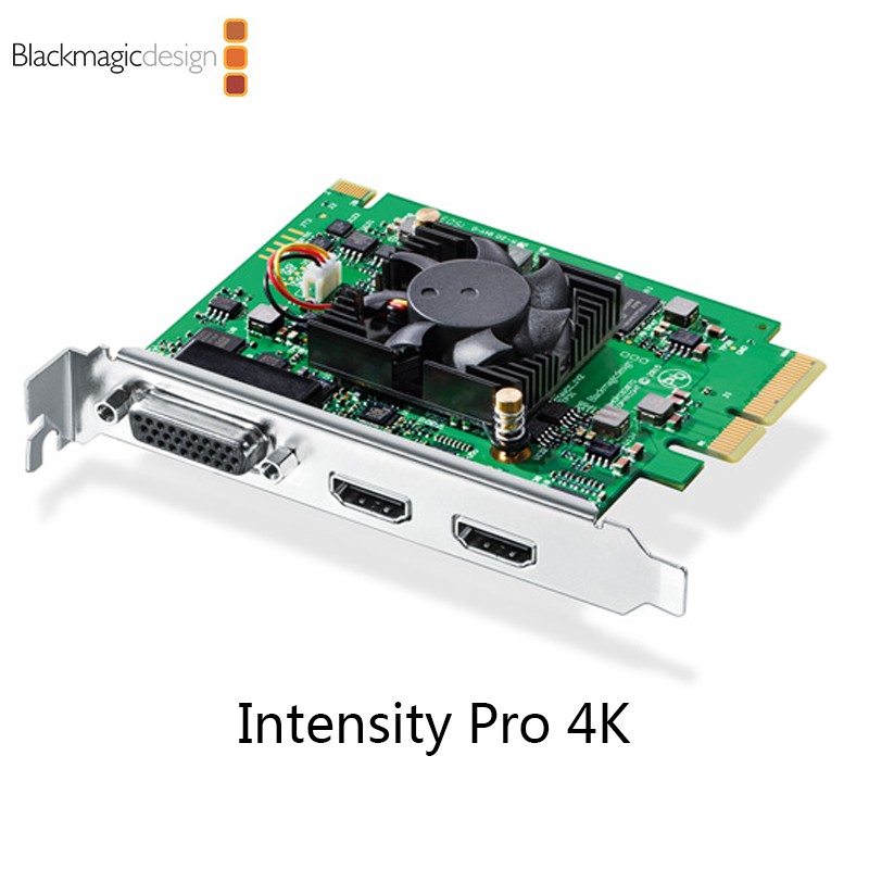Blackmagic Design Intensity Pro 4K HDMI采集卡直播调色采集输