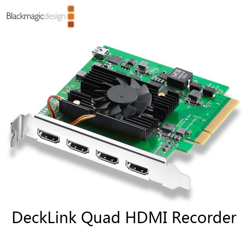 Blackmagic Design DeckLink Quad HDMI Recorder4路采集卡 四路H