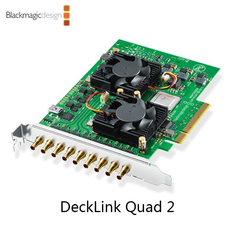 Blackmagic Design DeckLink Quad 2高清采集网络游戏体育赛事直