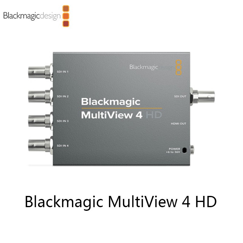 Blackmagic Design MultiView 4路/16路SDI多画面分割器BMD分屏