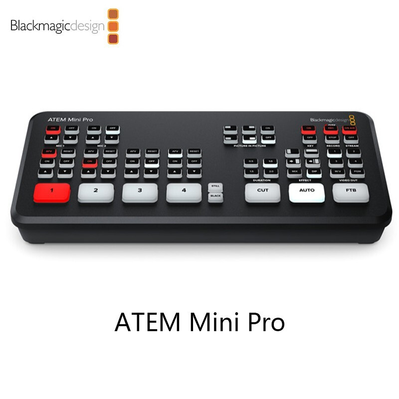Blackmagic Design ATEM Mini Pro广播级多机位现场制作切换台直