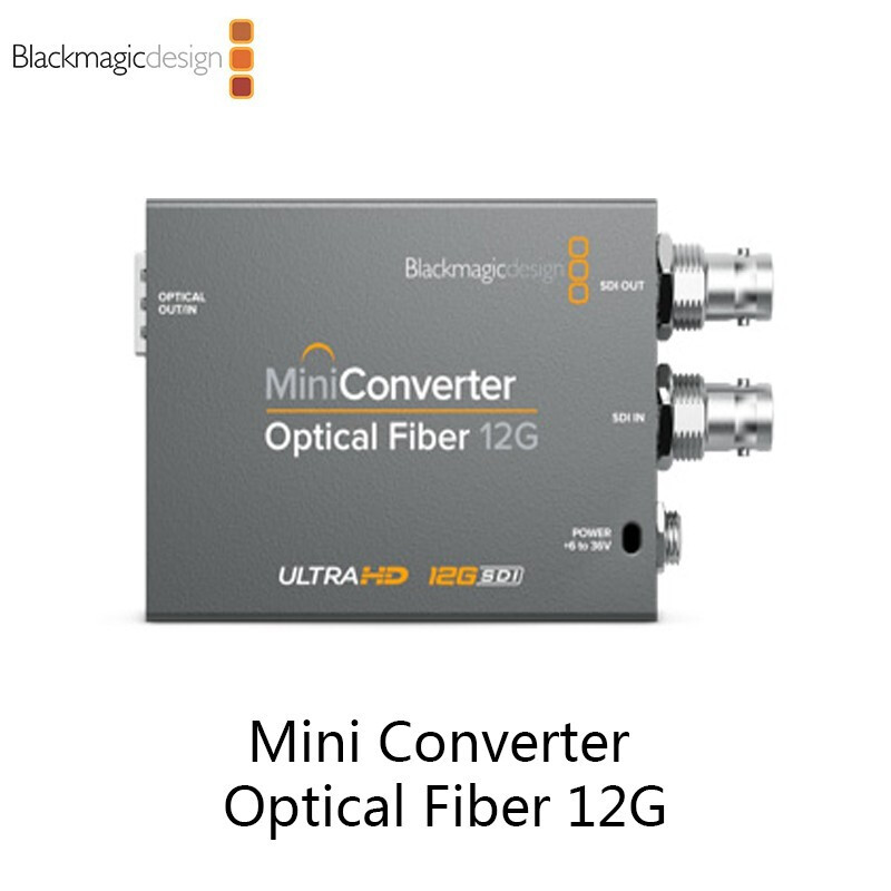 Blackmagic Design 12G-SDI Mini Converter转换器BMD光纤模块 Op
