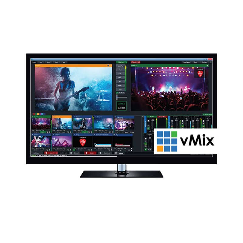 VMIX PRO VMix 流媒体 直播软件直播系统一体机 vmixHD 4K Pr