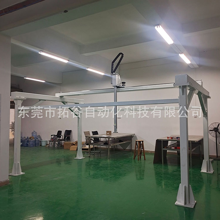 Direct supply gantry truss manipulator loading and unloading gear rack module sliding table screw drive guide rail