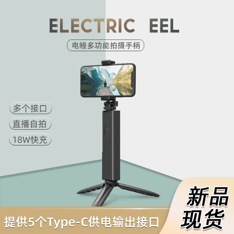 富威德多功能充电手柄户外便携拍摄vlog直播自拍通用