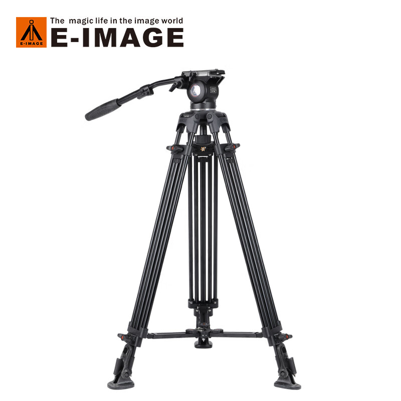 意美捷（E-IMAGE）EI-710A1.8 单反摄影1.8m三脚架专业大口碗便携