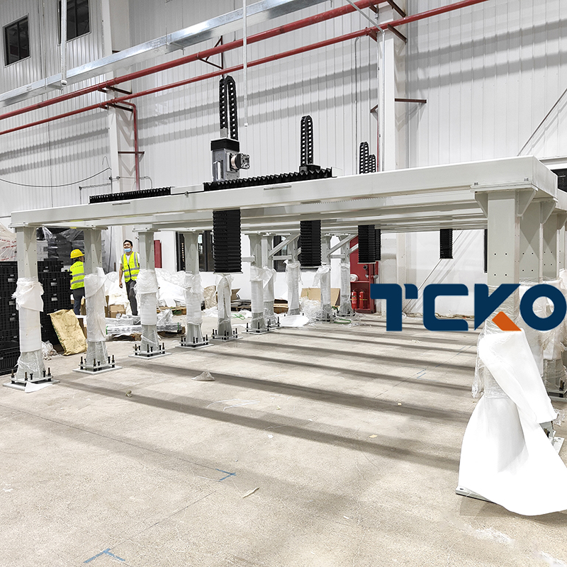 TCKO CNC Lathe Heavy Gantry Truss Manipulator Fully Automatic Loading and Unloading Handling Industrial Stacking Robot