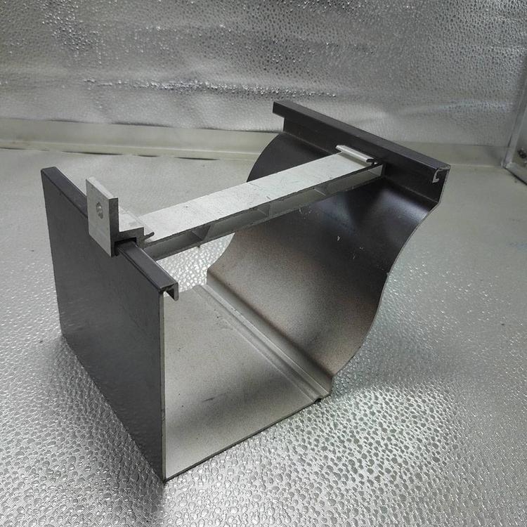 Aluminum alloy eaves gutter rainwater sink manufacturer, metal finished products, gutter roof gutter, door to door installation