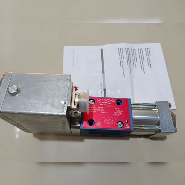 MOOG伺服阀D633-7205美国穆格D633系列直动阀钢厂常用