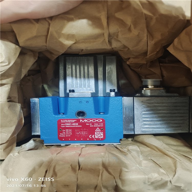 穆格伺服阀D661-4636 G6OKOAA5VS*2HA型号系列