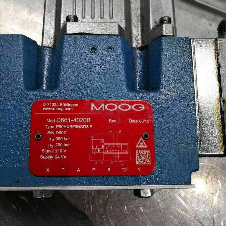 美国进口穆格D661-4033伺服阀moog液压控制阀钢厂常用